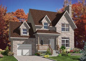 Country House Plan #1785-00195 Elevation Photo