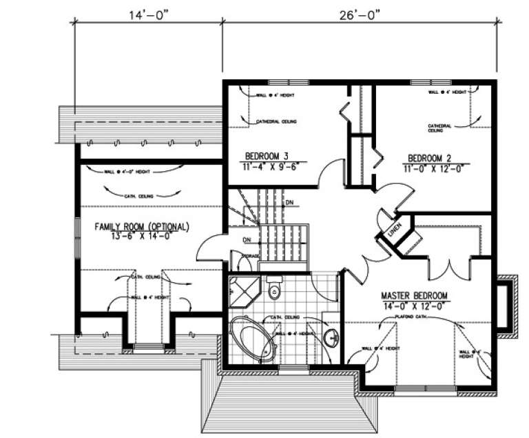 House Plan House Plan #9668 Drawing 2