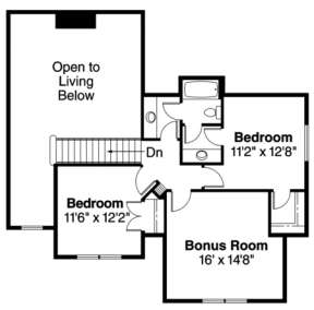 Floorplan 2 for House Plan #035-00301