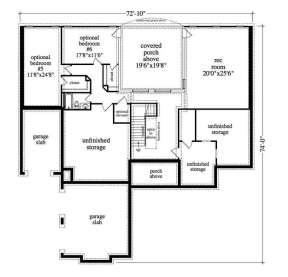 Floorplan 1 for House Plan #957-00014