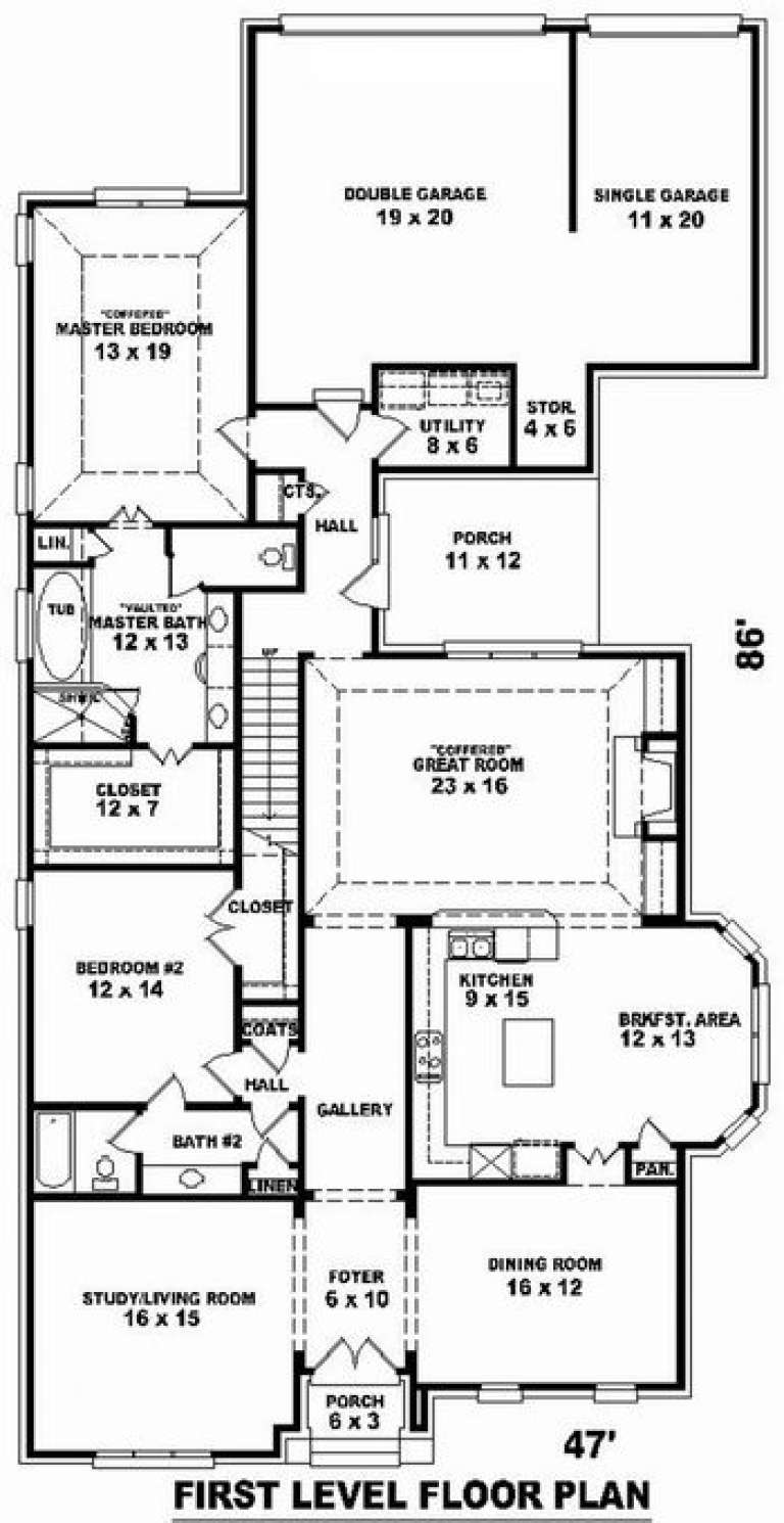 House Plan House Plan #9674 Drawing 1