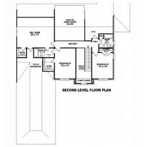Floorplan 2 for House Plan #053-01806