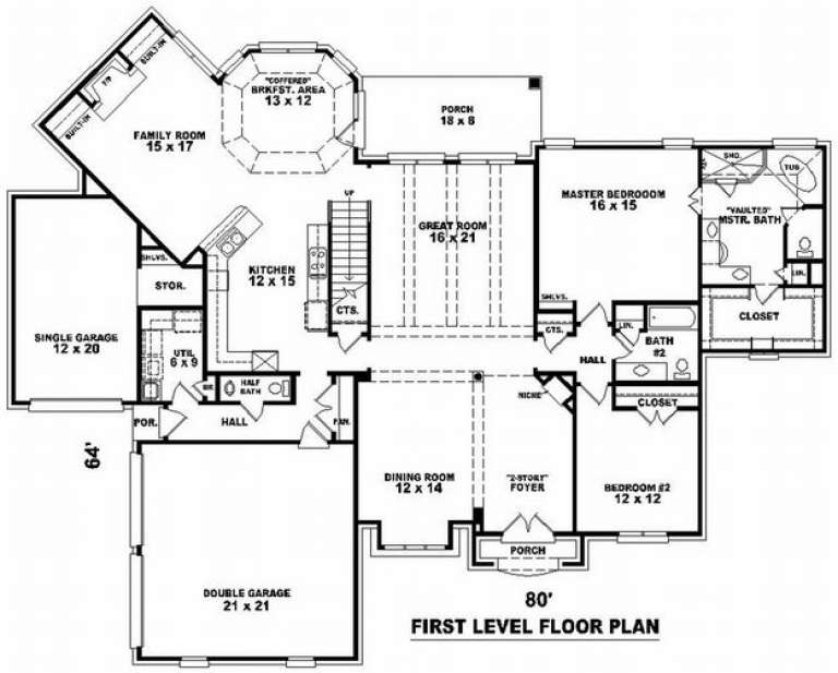 House Plan House Plan #9679 Drawing 1
