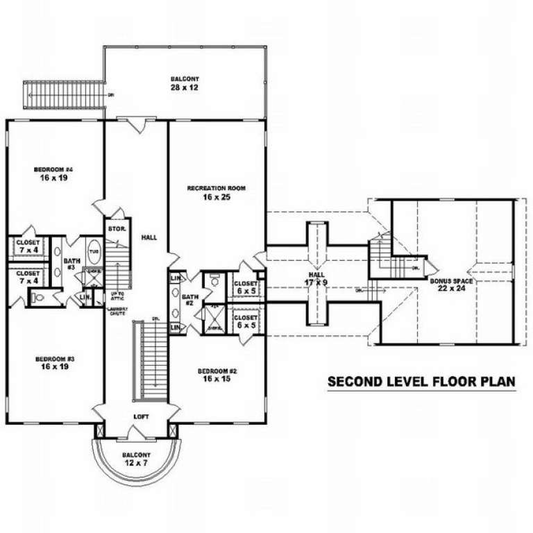 House Plan House Plan #9683 Drawing 2
