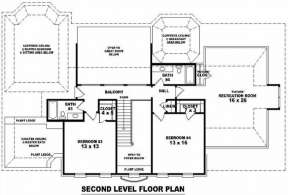 Floorplan 2 for House Plan #053-01817