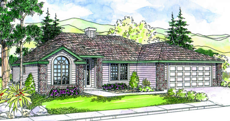 House Plan House Plan #969 Front Elevation