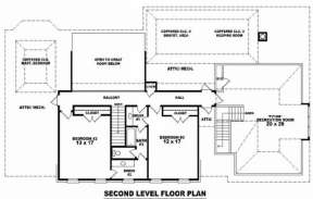 Floorplan 2 for House Plan #053-01819