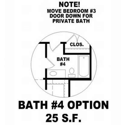 Floorplan 3 for House Plan #053-01822