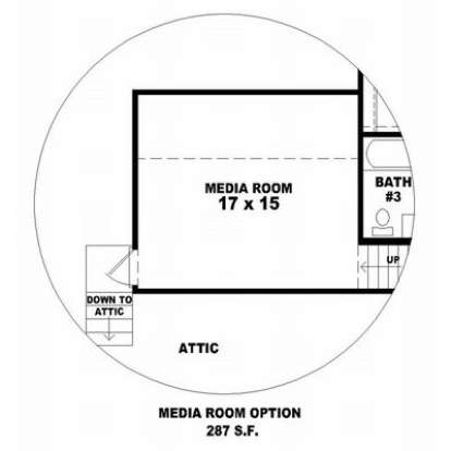 Floorplan 4 for House Plan #053-01823