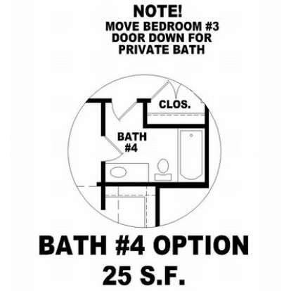 Floorplan 3 for House Plan #053-01827