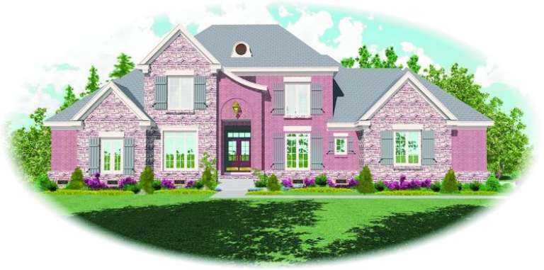 House Plan House Plan #9701 Front Elevation