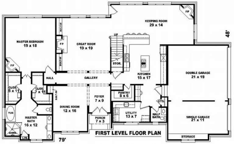 House Plan House Plan #9701 Drawing 1