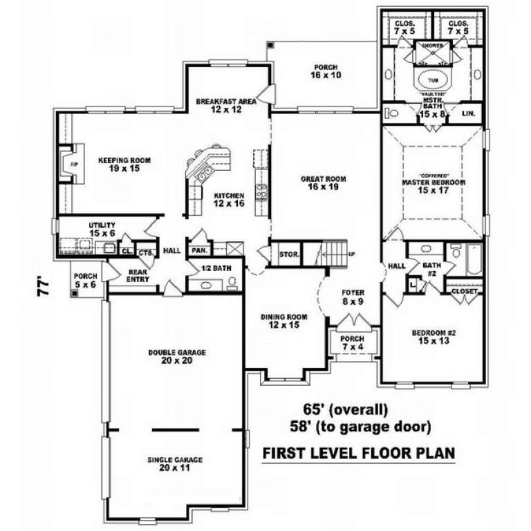House Plan House Plan #9707 Drawing 1