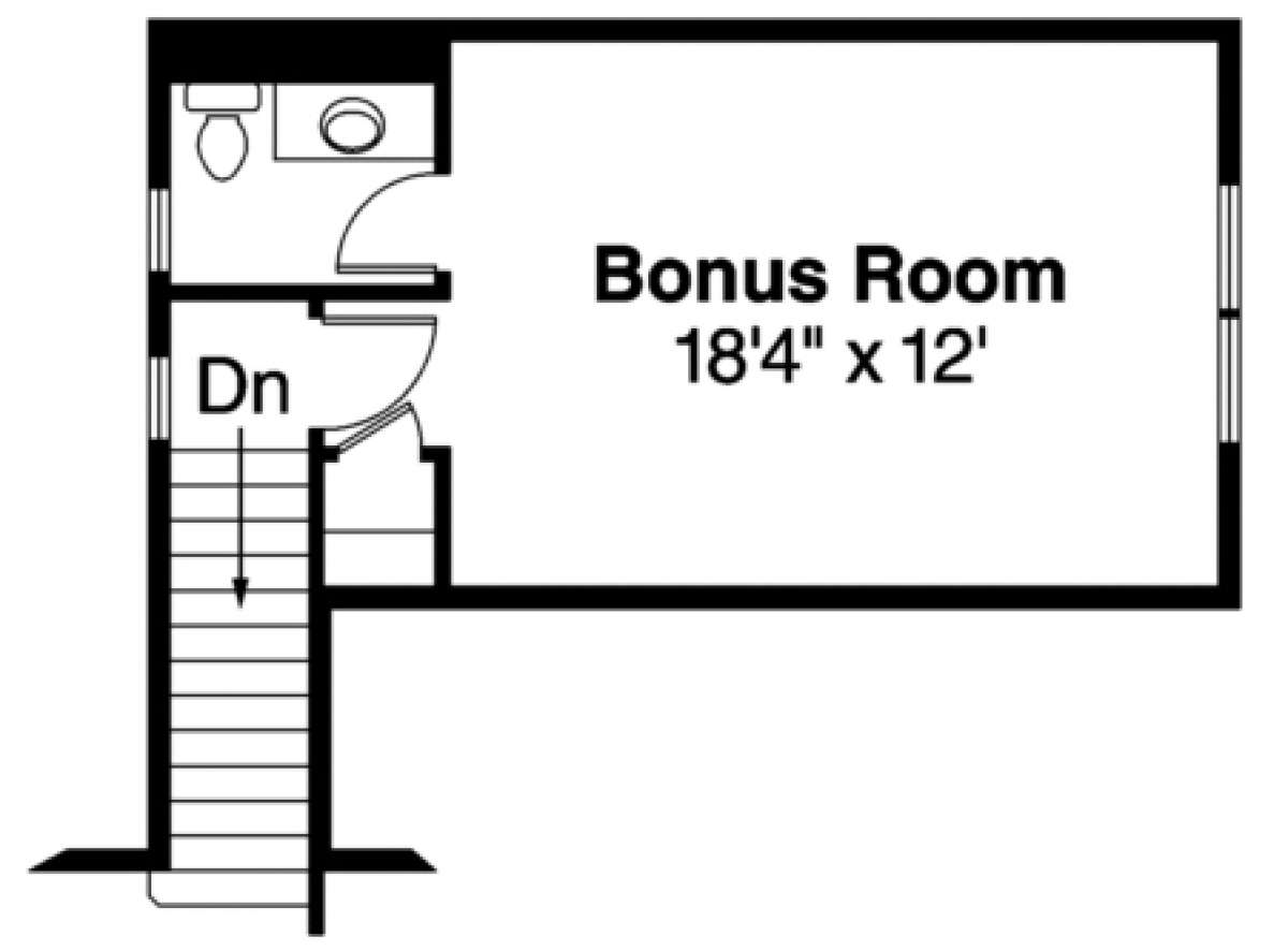 Floorplan 2 for House Plan #035-00305