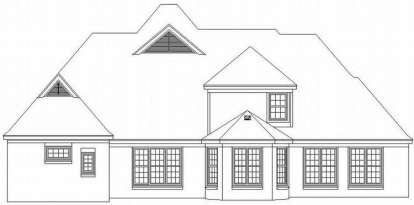 French Country House Plan #053-01841 Elevation Photo