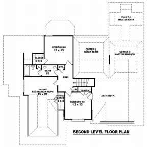 Floorplan 2 for House Plan #053-01842