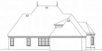 Colonial House Plan #053-01846 Elevation Photo