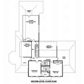 Floorplan 2 for House Plan #053-01847