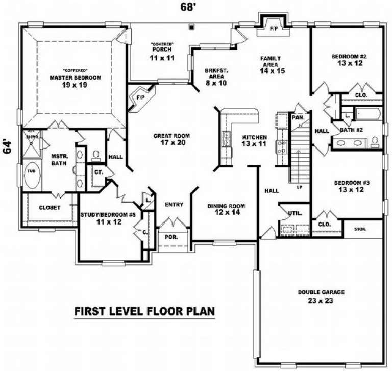 House Plan House Plan #9720 Drawing 1
