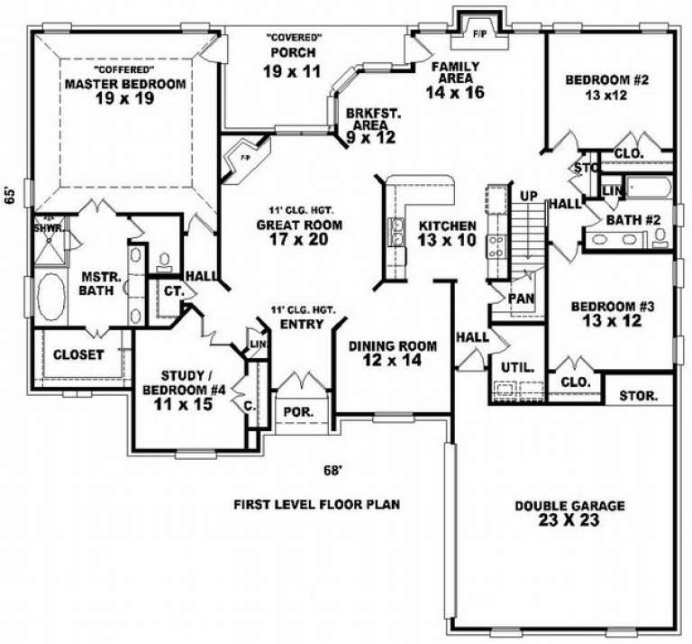 House Plan House Plan #9721 Drawing 1