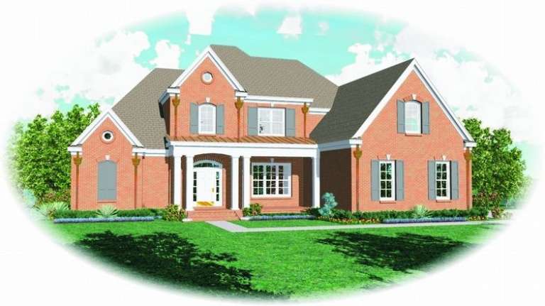 House Plan House Plan #9727 Front Elevation