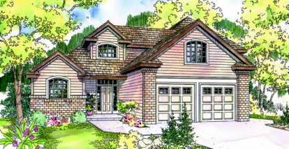 Traditional House Plan #035-00306 Elevation Photo