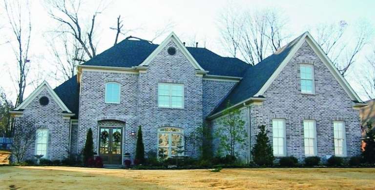 European House Plan #053-01860 Elevation Photo