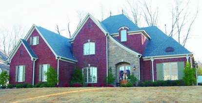 European House Plan #053-01865 Elevation Photo