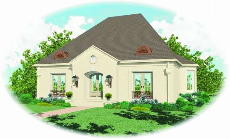 House Plan House Plan #9746 Front Elevation