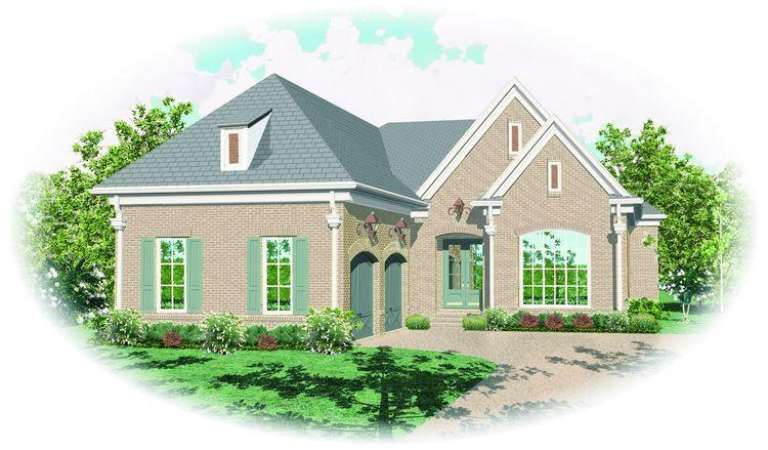 House Plan House Plan #9751 Front Elevation