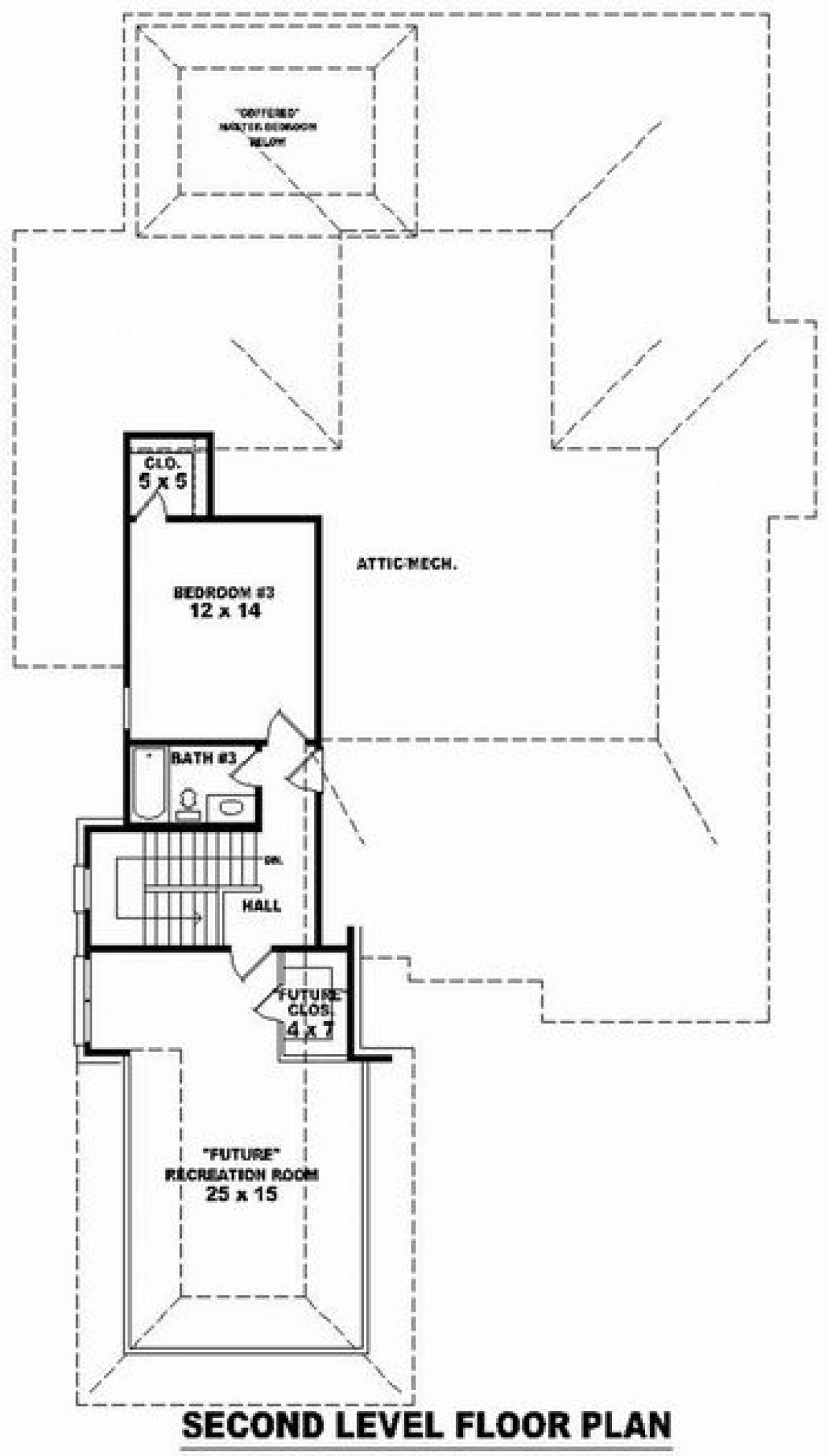 Floorplan 2 for House Plan #053-01880