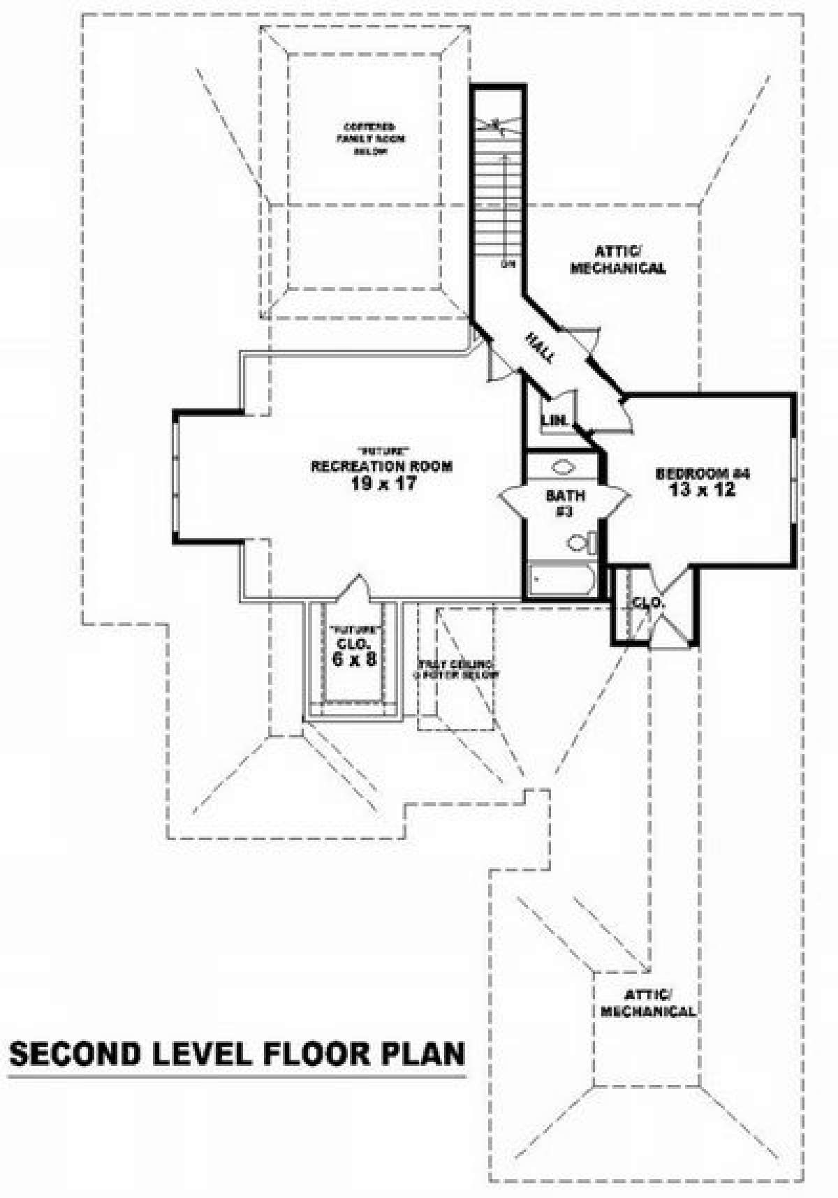 Floorplan 2 for House Plan #053-01881