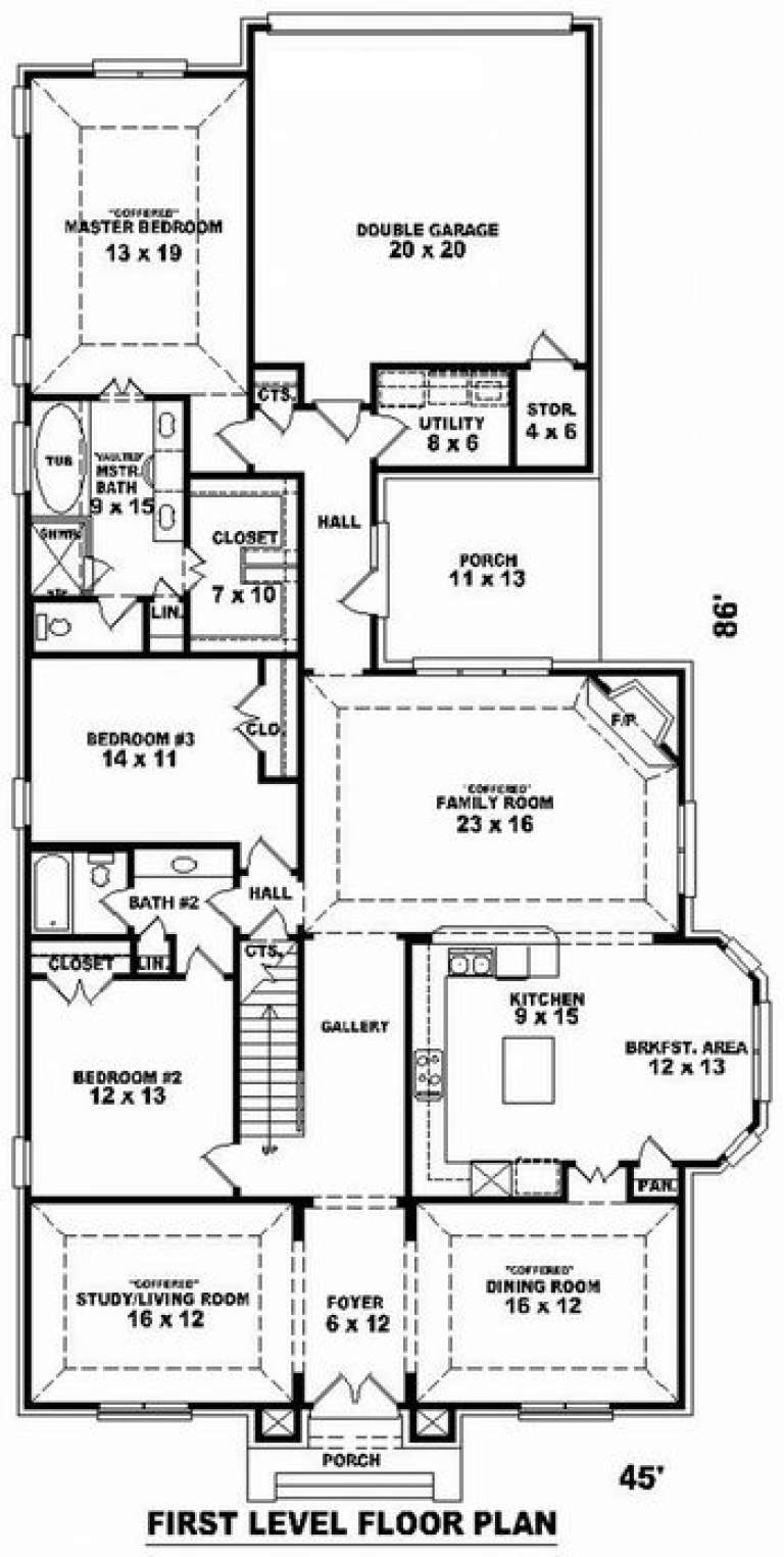 House Plan House Plan #9754 Drawing 1
