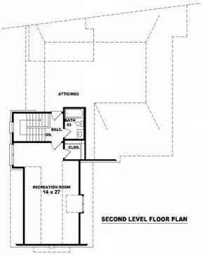 Floorplan 2 for House Plan #053-01886