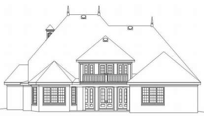French Country House Plan #053-01895 Elevation Photo