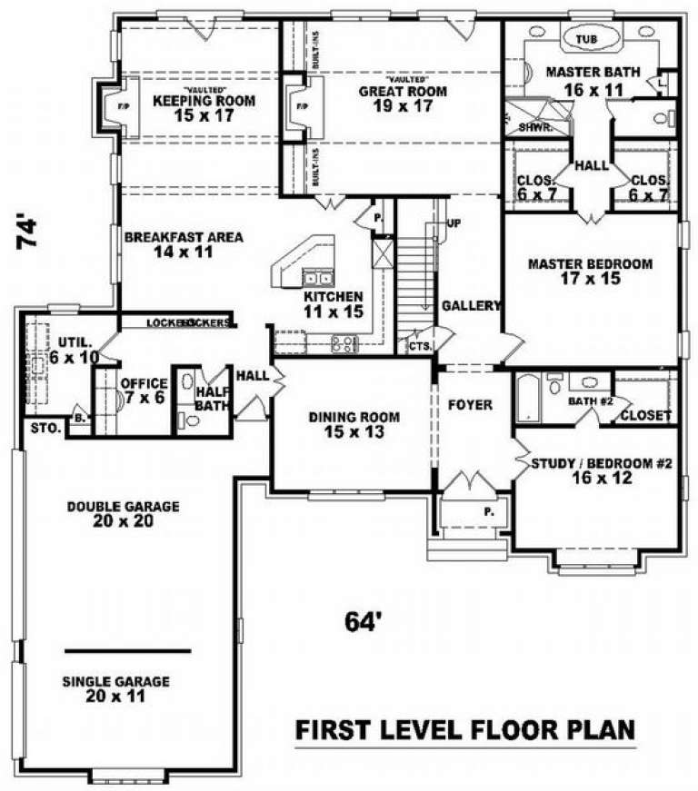 House Plan House Plan #9767 Drawing 1