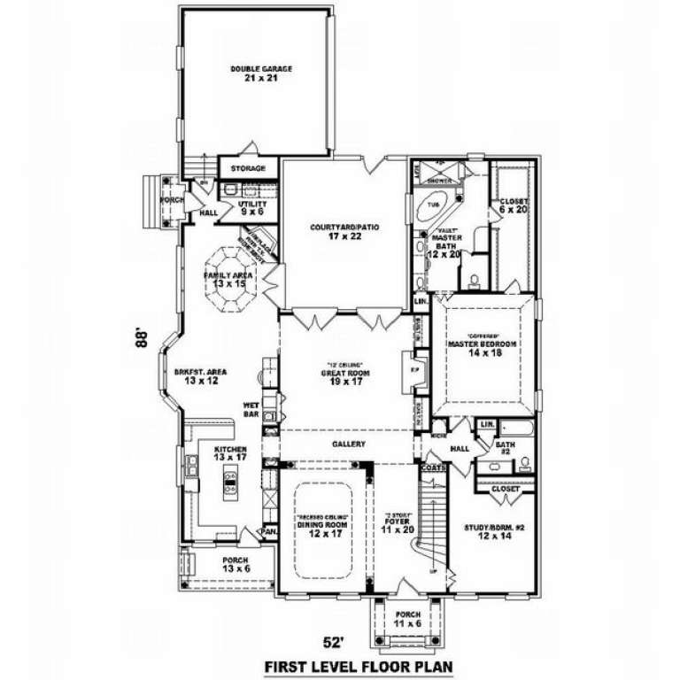 House Plan House Plan #9769 Drawing 1