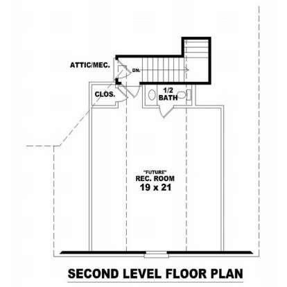 House Plan House Plan #9774 Drawing 2