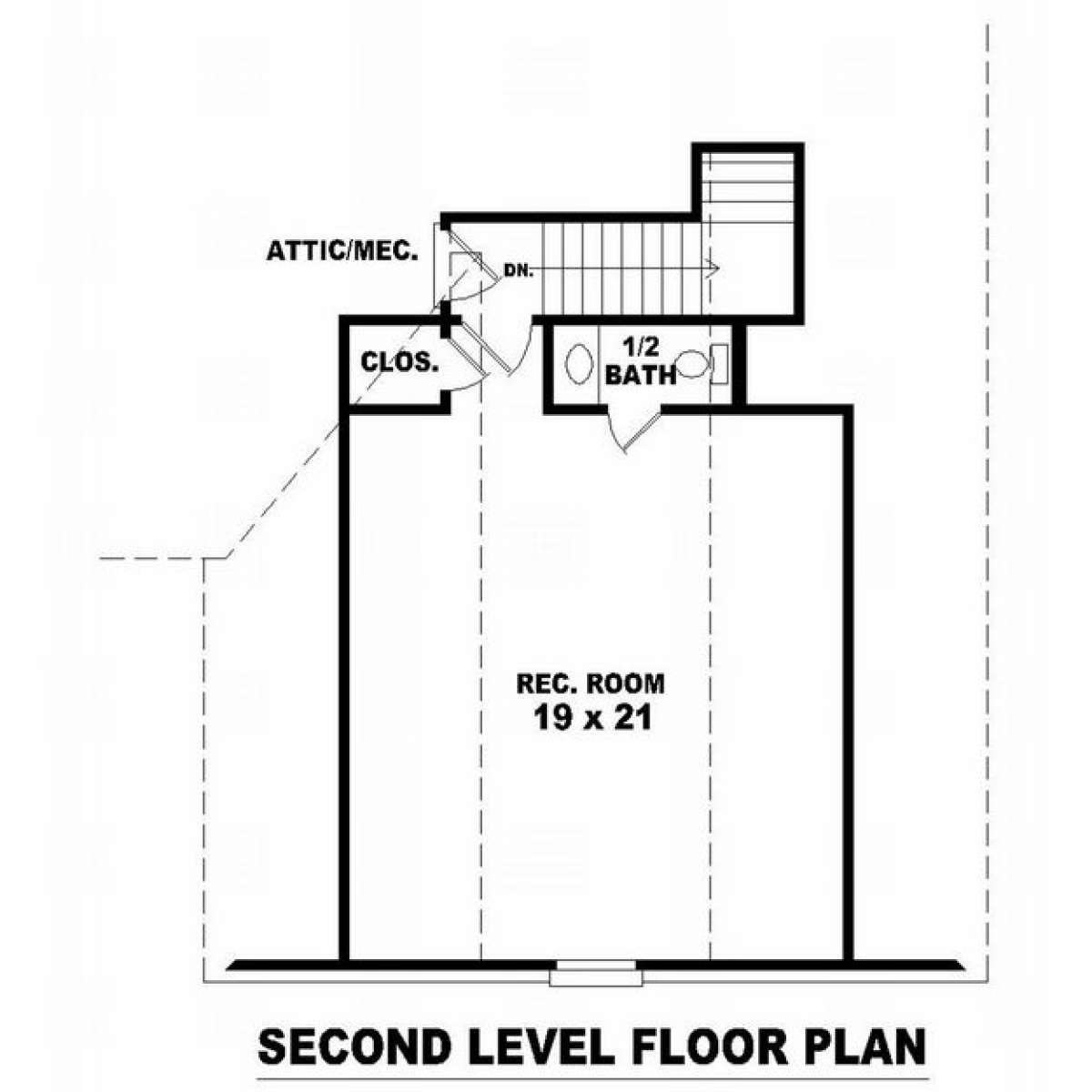 Floorplan 2 for House Plan #053-01904