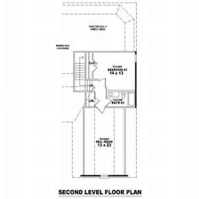 Floorplan 2 for House Plan #053-01905