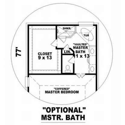 Floorplan 3 for House Plan #053-01905