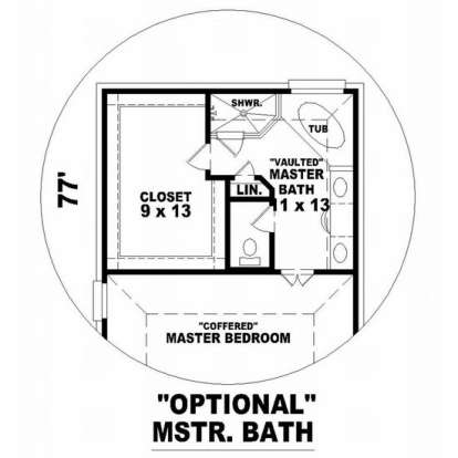 Floorplan 3 for House Plan #053-01907