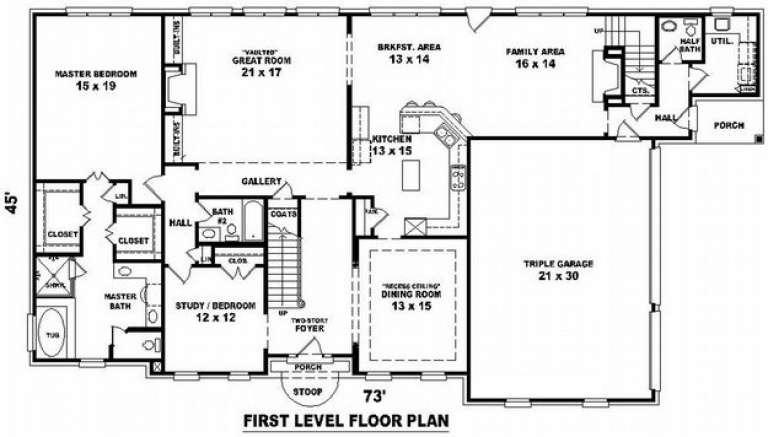 House Plan House Plan #9783 Drawing 1