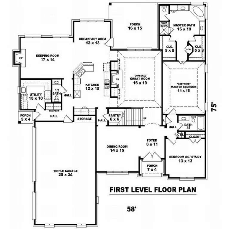 House Plan House Plan #9794 Drawing 1