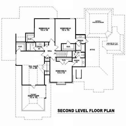 Floorplan 2 for House Plan #053-01924