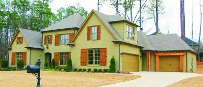 European House Plan #053-01926 Elevation Photo