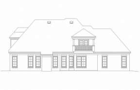 French Country House Plan #053-01929 Elevation Photo