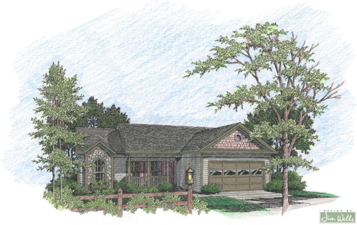 Traditional House Plan #036-00019 Elevation Photo