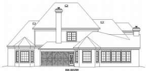 Traditional House Plan #053-01940 Elevation Photo