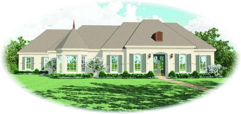 House Plan House Plan #9816 Front Elevation